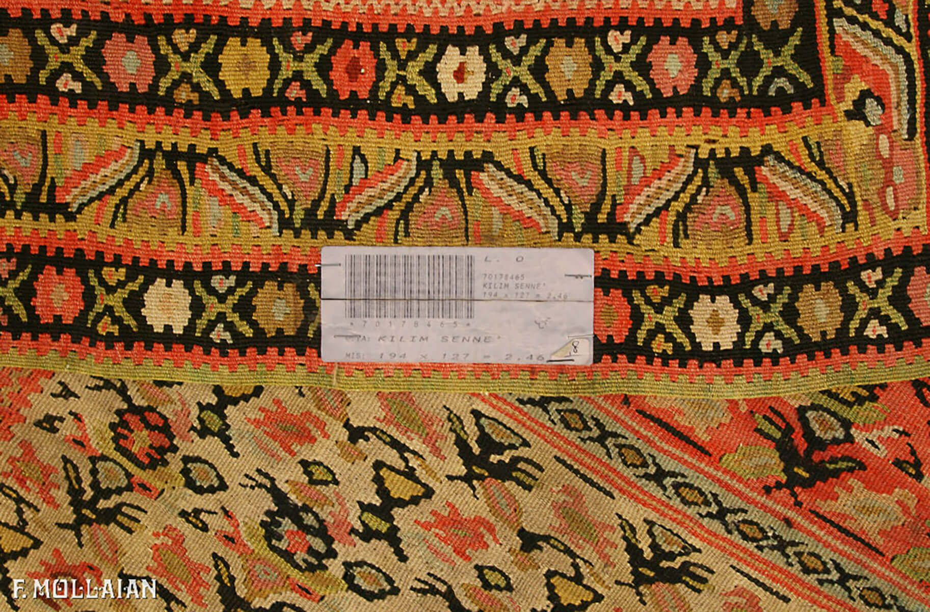 Persian Kilim Senneh Rug n°:70178465